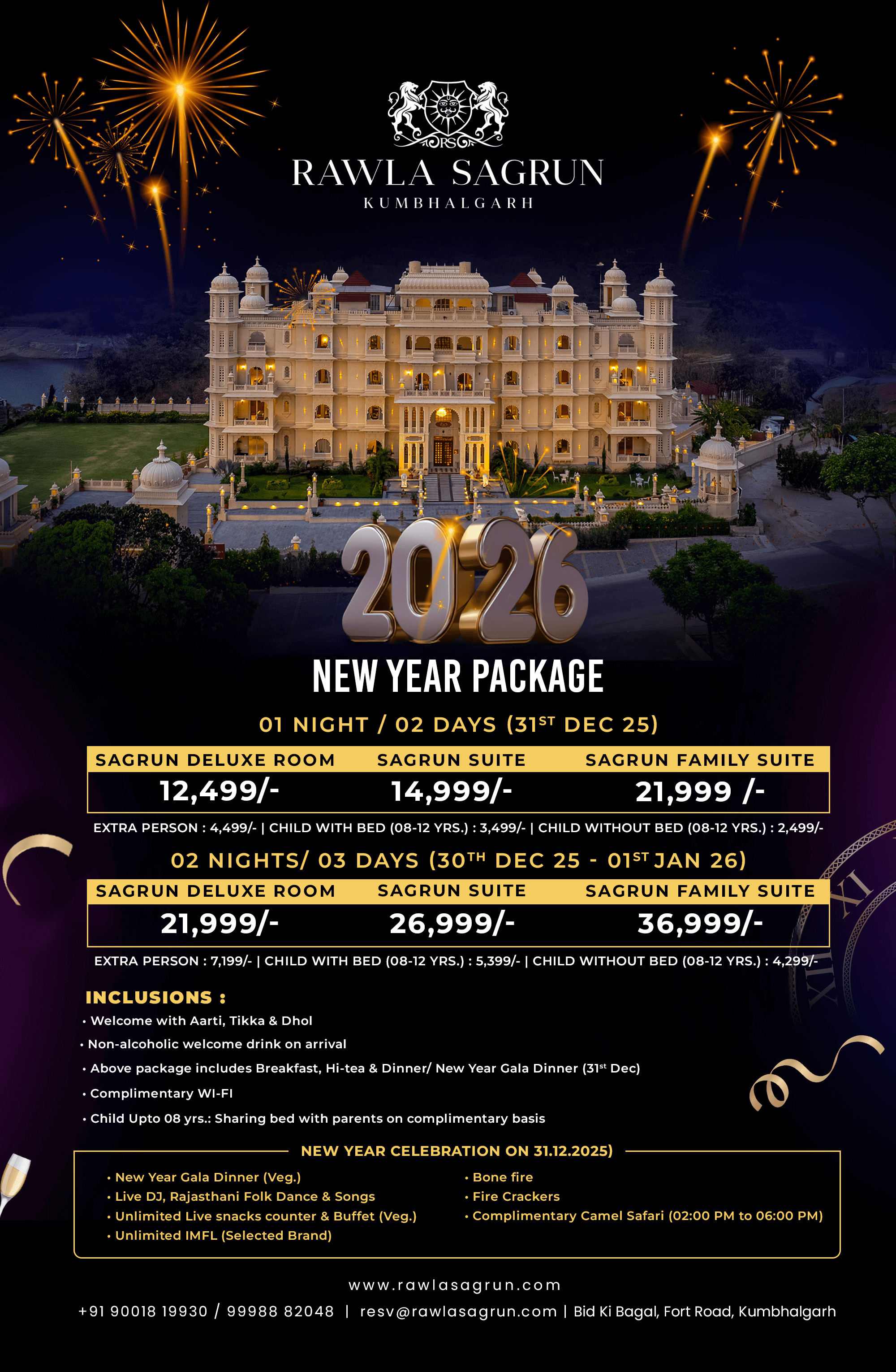 Kumbhalgarh Fort Hotel